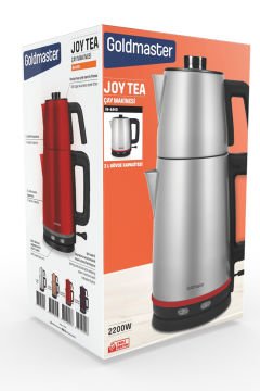 Joy Tea Inox 2200 Watt Paslanmaz Çelik Çay Makinesi Ve Su Isıtıcısı