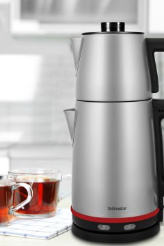 Joy Tea Inox 2200 Watt Paslanmaz Çelik Çay Makinesi Ve Su Isıtıcısı