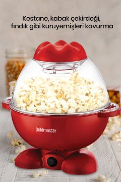 Avantajlı İkili Set 7 Litre İnox XXL Airfryer Sıcak Hava Fritöz Mısır Patlatma Pop Corn Makinesi