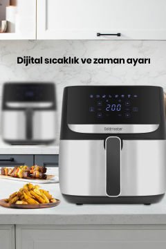 Favory 10 Parça Airfryer Sıcak Hava Fritöz Avantajlı Elektronik Evlilik Paketi Mutfak Çeyiz Seti