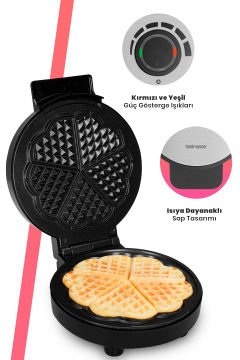 Avantajlı İnox İkili Set Çelik 5 Fincan Kapasiteli Türk Kahve Makinesi 1000 Watt Waffle Makinesi
