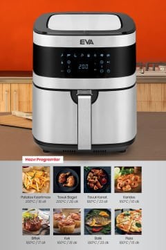 Eva E500 Airfryer Sıcak Hava Fritözü