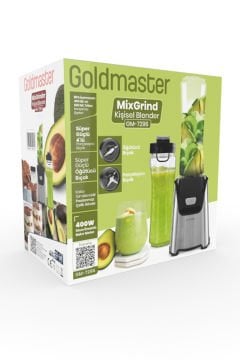 Mixgrind 2in1 Paslanmaz Çelik Bıçaklı Kişisel Smoothie Blender ve Kahve Baharat Öğütücü