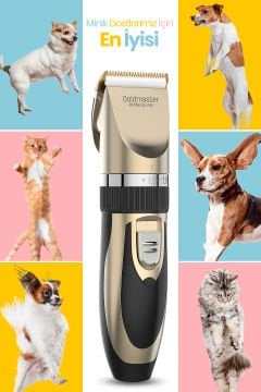 Pati 9in1 Şarjlı Kedi Köpek Pet Evcil Hayvan Tıraş Makinesi