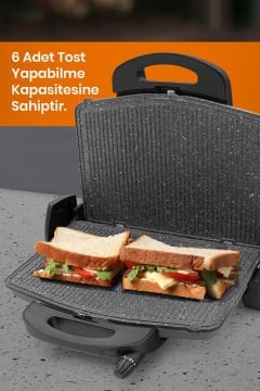 Inox Avantajlı Ikili Set Paketi Paslanmaz Çelik Türk Kahve Makinesi Tost Izgara Makinesi