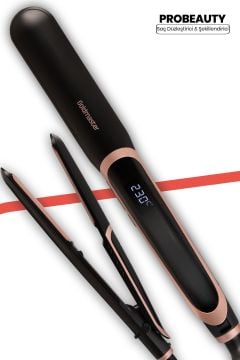 Probeauty Dijital Ekran Keratin Seramik İnce Plakalı Saç Düzleştirici ve Şekillendirici