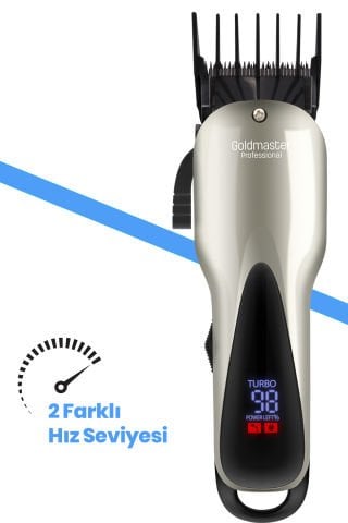 Arista Led Ekranlı Paslanmaz Çelik Hız Ayarlı Saç Sakal Şekillendirici Kesme Makinesi