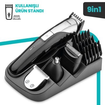 Vip 9in1 Saç Sakal Şekillendirme Makinesi