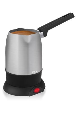 Inox 850 Watt Çift Ağızlı Paslanmaz Çelik Elektrikli Cezve