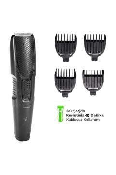 Spago Kablosuz Paslanmaz Çelik Micro USB Şarj Özellikli Saç Sakal Şekillendirme Makinesi