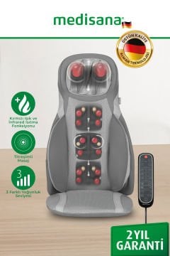 Alman Tasarım Boy Ayarlanmalı Isıtmalı Titreşimli Shiatsu Çok Yönlü Masaj Minderi