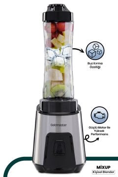 Mix Up Buz Kırma Özellikli Paslanmaz Çelik Bıçaklı Kişisel Smoothie Blender