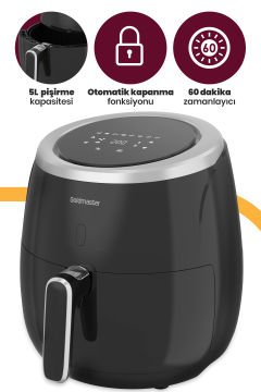 Ultracook 2000 Watt Xxl Dokunmatik Yağsız Sıcak Hava Fritöz