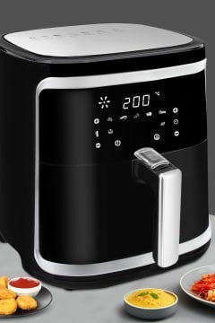 Presta 7 Litre Geniş Hazneli Xxl Dokunmatik Dinamik Hava Akımı Teknoloji Airfryer Sıcak Hava Fritözü