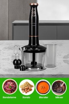 23 Parça Airfryer Sıcak Hava Fritöz Avantajlı Cookblack Elektronik Evlilik Paketi Mutfak Çeyiz Seti