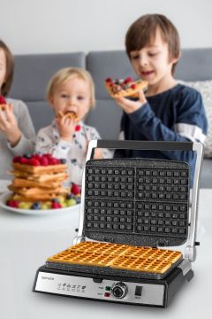 Goldmaster Grillart 2200 Watt 3İn1 Granit Çıkarılabilir Plaka Waffle ,Izgara ,Tost Makinesi