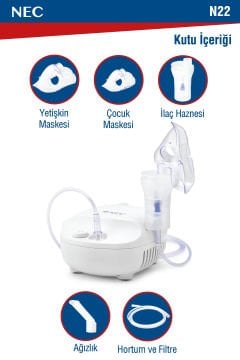 NEC N22 Kompressör Nebulizatör