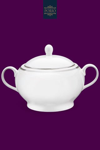 Porio Senora 74 Parça Bone China 24 Servisli 12 Kişilik Porselen Yemek Takımı