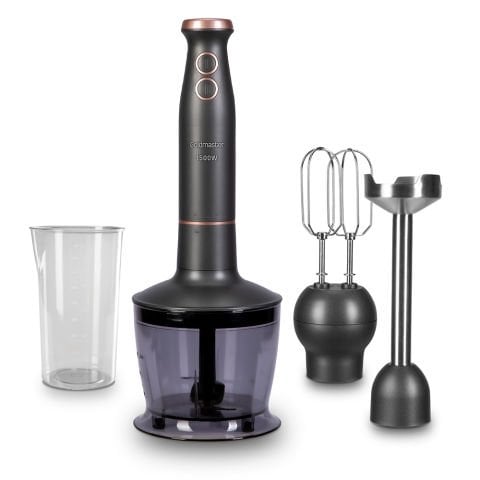 Bestblend Antrasit 1500 watt 4 Bıçaklı Paslanmaz 3 In 1 Blender Seti