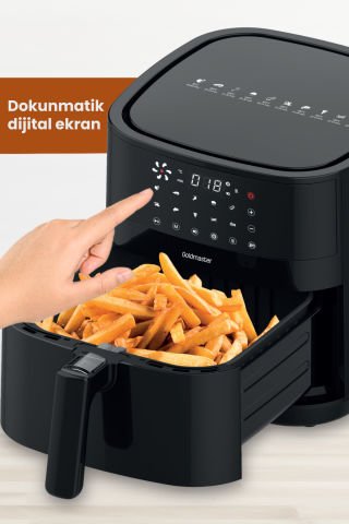 Floris GM-8416 Dijital Dokunmatik Sıcak Hava Fritözü Airfryer