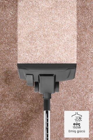 GoldMaster Arena Sessiz 2.5 Litre Kapasiteli Hız Ve Emiş Güç Ayarlı Filtreli Toz Torbasız Elektrikli Süpürge