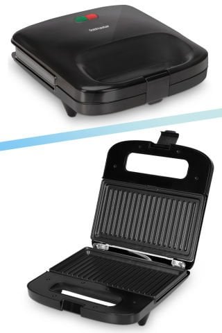 Goldmaster Avantajlı İkili Set Paketi Cam Demlikli Çay Makinesi Ve Su Isıtıcısı Mini Tost Makinesi