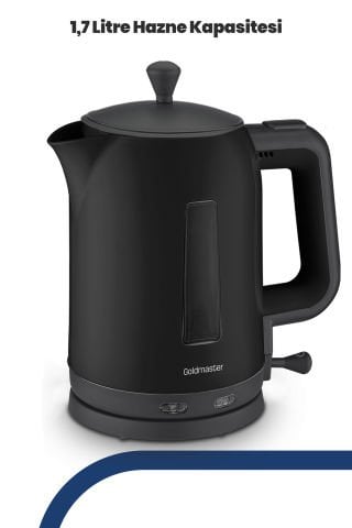 Goldmaster Avantajlı İkili Set Paketi Cam Demlikli Çay Makinesi Ve Su Isıtıcısı Mini Tost Makinesi