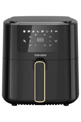 Avantajlı İkili Set Paketi 5 Litre Dokunmatik Airfryer Sıcak Hava Fritözü Geniş Hazneli Akıllı Yerleştirme Patentli Türk Kahve Makinesi