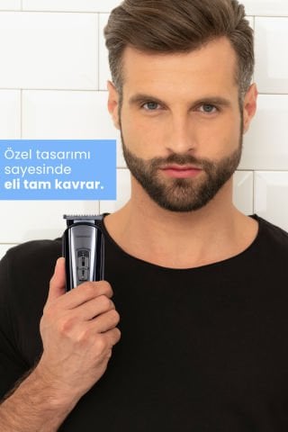 Venge GM-8110 9 in 1 Islak Kuru Erkek Bakım Seti Kablolu ve Kablosuz Kullanım