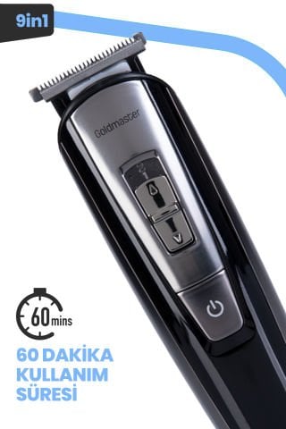Venge GM-8110 9 in 1 Islak Kuru Erkek Bakım Seti Kablolu ve Kablosuz Kullanım