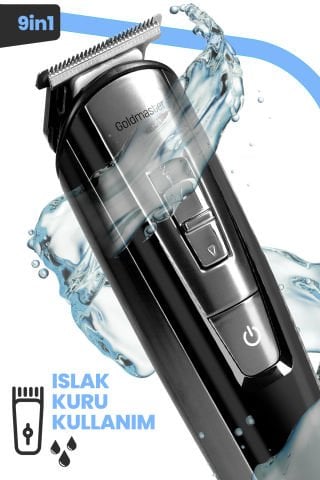 Venge GM-8110 9 in 1 Islak Kuru Erkek Bakım Seti Kablolu ve Kablosuz Kullanım