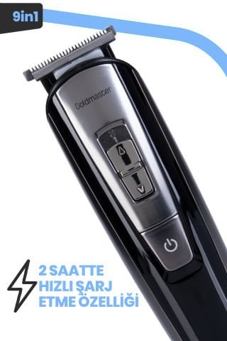 Venge GM-8110 9 in 1 Islak Kuru Erkek Bakım Seti Kablolu ve Kablosuz Kullanım