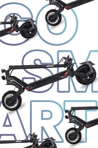 GoSmart VR 300 800W Çift süspansiyonlu Elektrikli Scooter