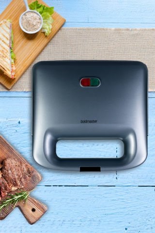 Miss 750 W Isınmaya Dayanıklı Tost Ve Izgara Makinesi Ege Mavisi