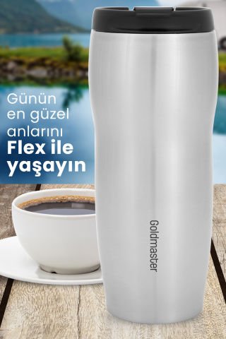 Flex GM-TM01 Çelik Termos Bardak İnox