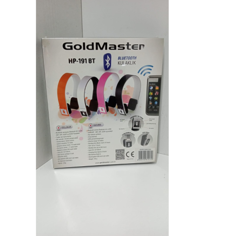 GOLDMASTER HP-191 BT KULAKLIK- BEYAZ