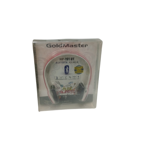 GOLDMASTER HP-191 BT KULAKLIK-KIRMIZI