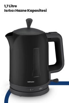 Goldmaster Teamaster 2200W Bpa Free Sağlığa Uygun Cam Demlikli Çay Makinesi Ve Su Isıtıcısı
