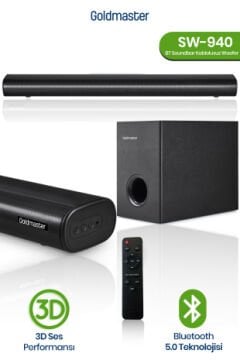 Kablosuz Soundbar Woofer BT Hdmı Ses Sistemi