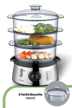Biofit 60 Dakika Zaman Ayarlı Dijital Buharlı Pişirici Gm7268