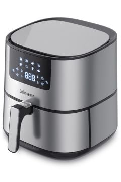 Novo 2000 Watt Yüksek Güç 6,4 Litre Inox Geniş Xxl Dokunmatik Airfryer Yağsız Sıcak Hava Fritözü
