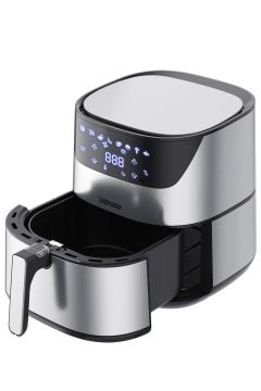 Chefcook 2000 Watt Yüksek Güç 6,4 Litre Inox Geniş Xxl Dokunmatik Airfryer Yağsız Sıcak Hava Fritözü