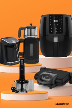 Goldmaster StarBlack 21 Parça Airfryer Evlilik Paketi