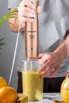 Multimix Gold 1000 Watt 4 Bıçaklı Paslanmaz Çelik Turbo Hız Ayarlı El Blender