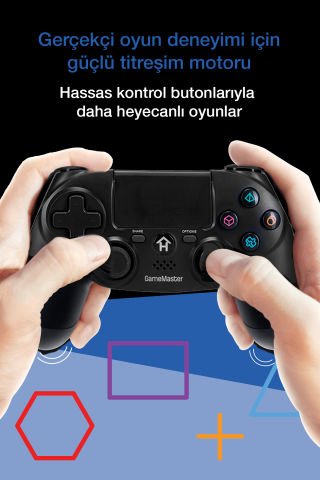 Gp-447 Kablolu Titreşimli Ps4 Oyun Kolu