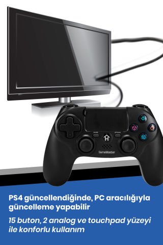 Gp-447 Kablolu Titreşimli Ps4 Oyun Kolu