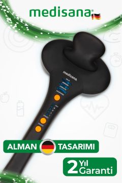 Alman Tasarım Çift Başlıklı Özel Programlı Isıtmalı Shiatsu El Masaj Aleti 48927