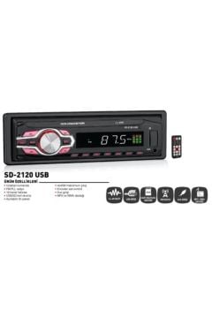 Goldmaster Ayrılabilir Kafa Panel 45W Sd Usb Oto Teyp Sd 2120