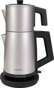 Akasya Silver Xl 2200 Watt Patentli Damlatmayan Tasarımı Çelik Çay Makinesi Ve Su Isıtıcısı