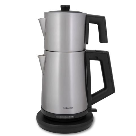 Akasya Inox Xl 2200 Watt Patentli Damlatmayan Tasarımı Paslanmaz Çelik Çay Makinesi Ve Su Isıtıcısı